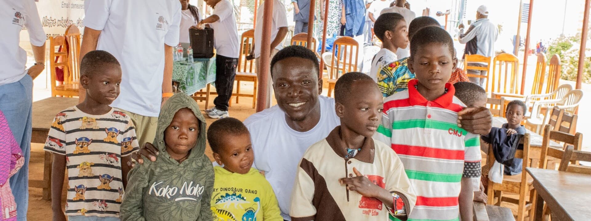 Une action de terrain menée par Young Caring